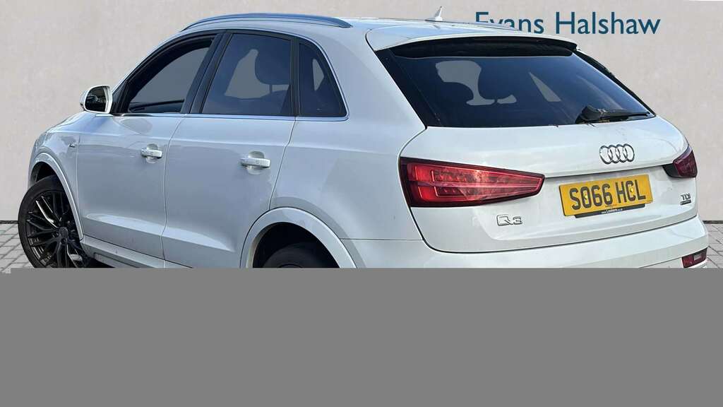 Audi Q3 2.0 Tdi 184 Quattro S Line Plus S Tronic 201 SO66HCL White #2