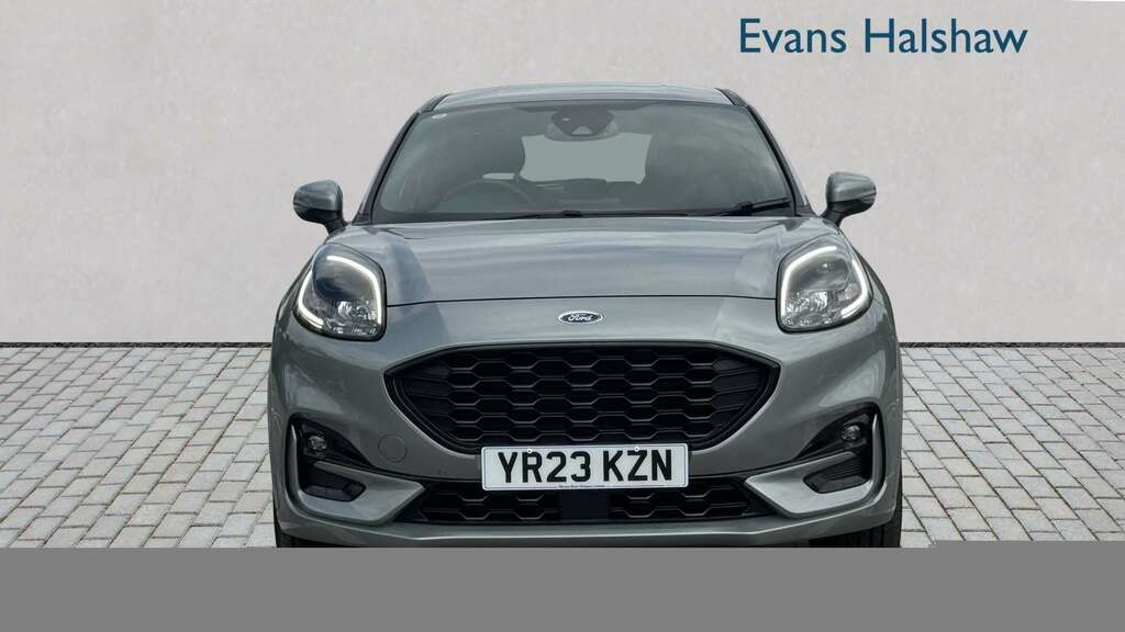 Ford Puma 1.0 Ecoboost Hybrid Mhev St-line Dct 2023 YR23KZN Silver #4