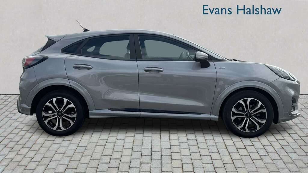 Ford Puma 1.0 Ecoboost Hybrid Mhev St-line Dct 2023 YR23KZN Silver #3