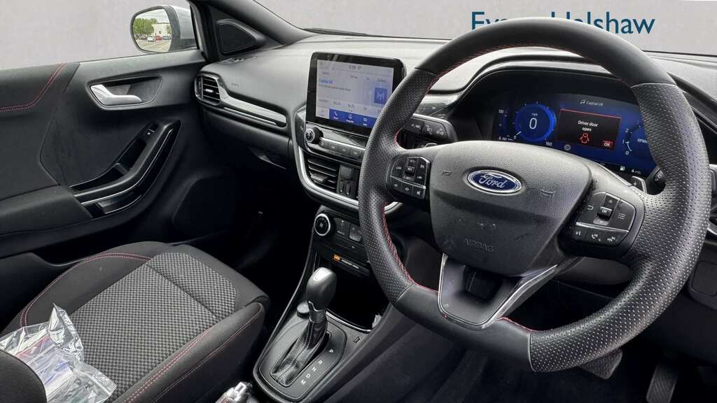 Ford Puma 1.0 Ecoboost Hybrid Mhev St-line Dct 2023 YR23KZN Silver #6
