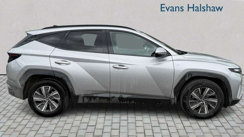 Hyundai Tucson 1.6 Tgdi 48V Mhd Se Connect 2Wd Dct 2021 EJ71PHK Silver #3