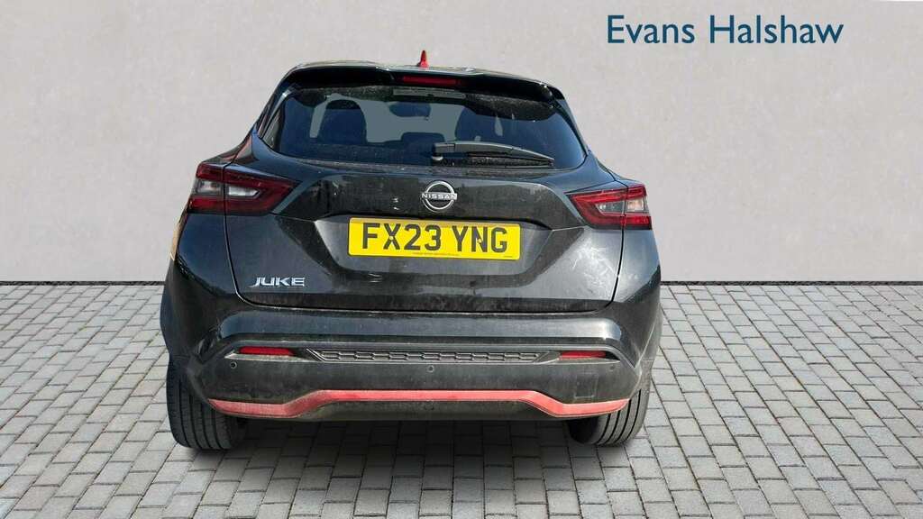 Nissan Juke 1.0 Dig-t 114 Tekna 2023 FX23YNG Black #2