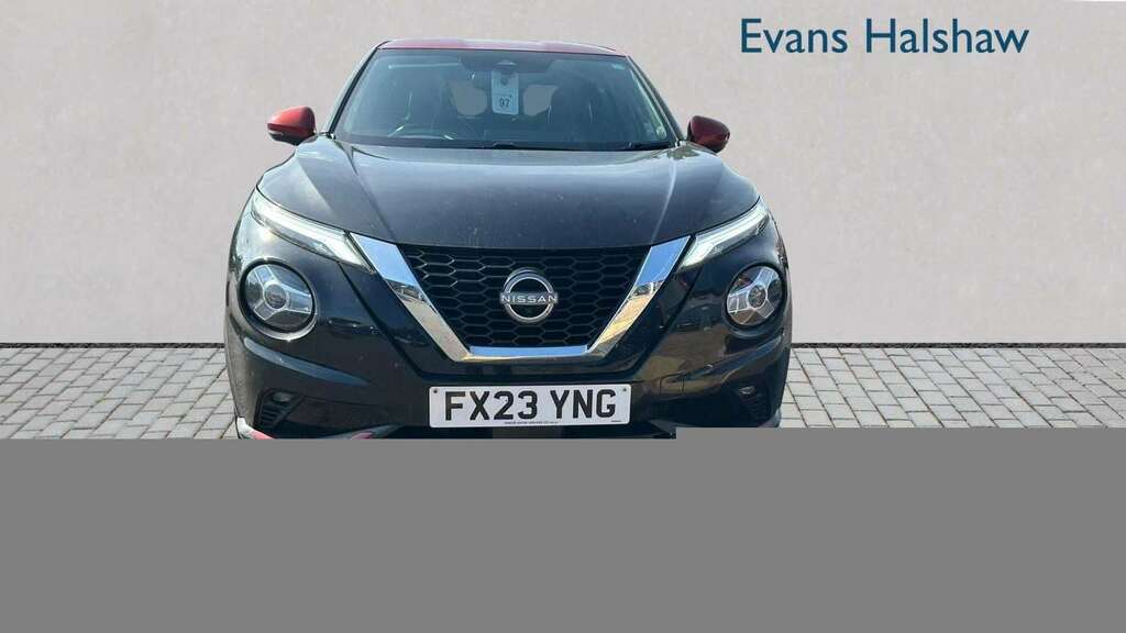 Nissan Juke 1.0 Dig-t 114 Tekna 2023 FX23YNG Black #3