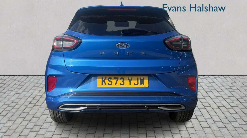 Ford Puma 1.0 Ecoboost Hybrid Mhev St-line Vignale 2023 KS73YJW Blue #2