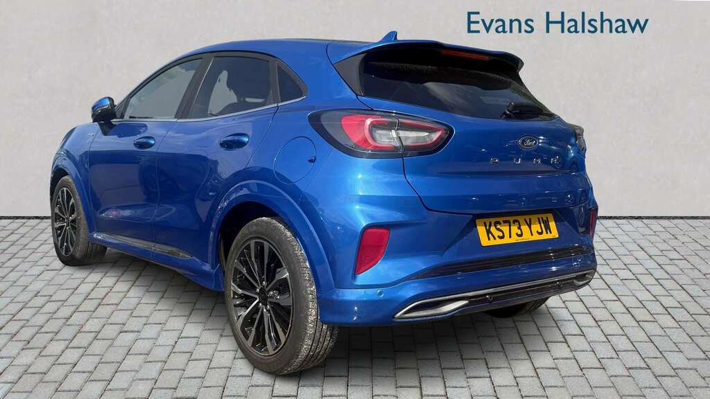 Ford Puma 1.0 Ecoboost Hybrid Mhev St-line Vignale 2023 KS73YJW Blue #3