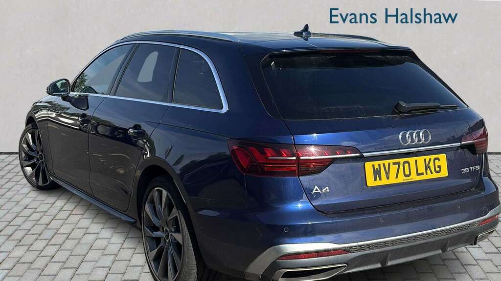 Audi A4 35 Tfsi S Line S Tronic 2020 WV70LKG Blue #2