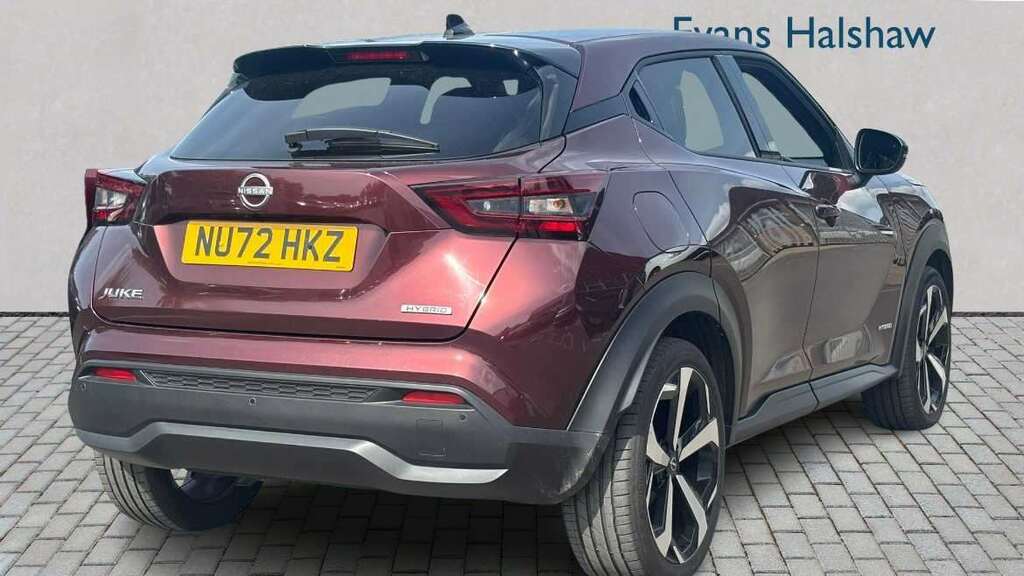 Nissan Juke 1.6 Hybrid Tekna 2023 NU72HKZ Red #5