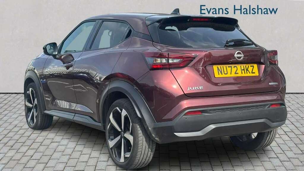 Nissan Juke 1.6 Hybrid Tekna 2023 NU72HKZ Red #4