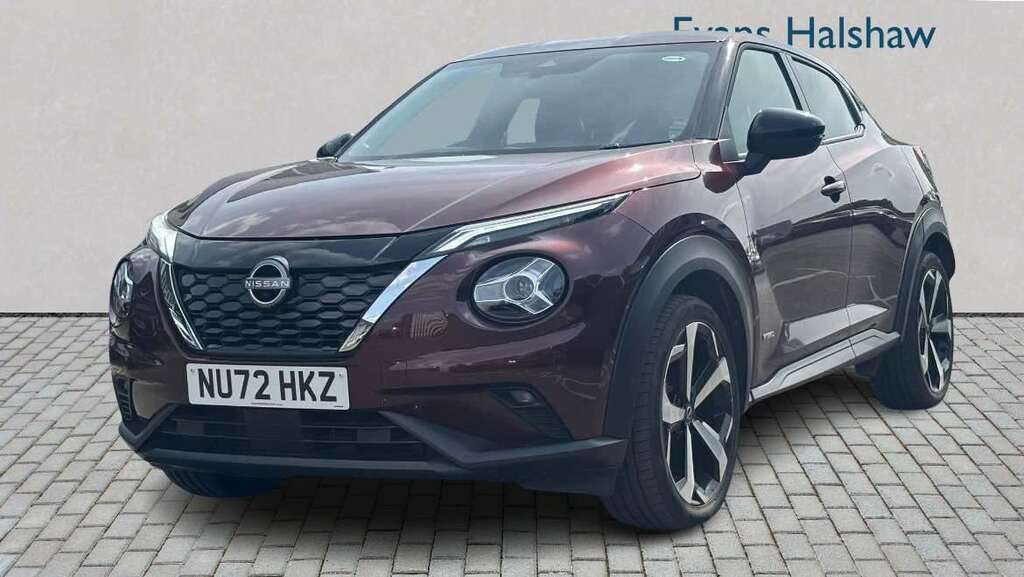 Nissan Juke 1.6 Hybrid Tekna 2023 NU72HKZ Red #3