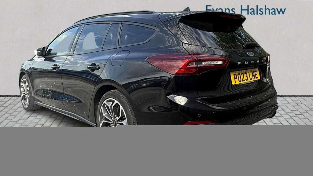 Ford Focus 1.0 Ecoboost Hybrid Mhev 155 St-line Vign PO23LNE Black #2