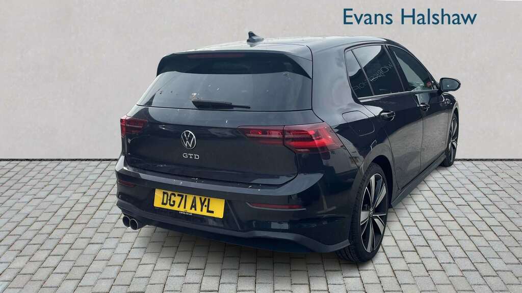 Volkswagen Golf 2.0 Tdi 200 Gtd Dsg 2022 DG71AYL Black #3