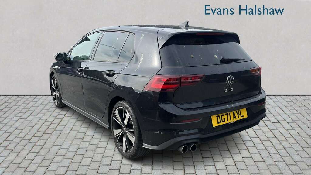 Volkswagen Golf 2.0 Tdi 200 Gtd Dsg 2022 DG71AYL Black #2
