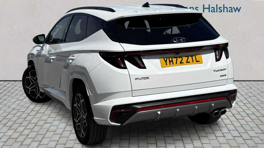 Hyundai Tucson 1.6 Tgdi Hybrid 230 N Line 2Wd 2022 YH72ZTL White #2