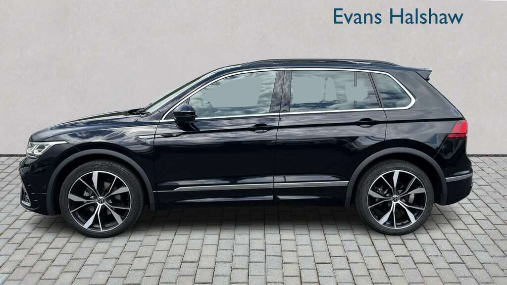 Volkswagen Tiguan 1.5 Tsi 150 R-line Dsg 2021 LW21JLV Black #4
