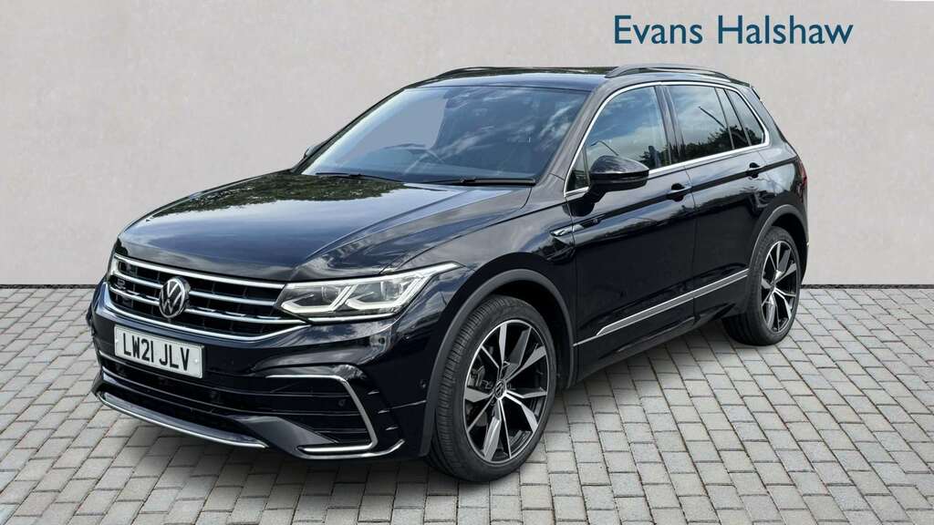 Volkswagen Tiguan 1.5 Tsi 150 R-line Dsg 2021 LW21JLV Black #2