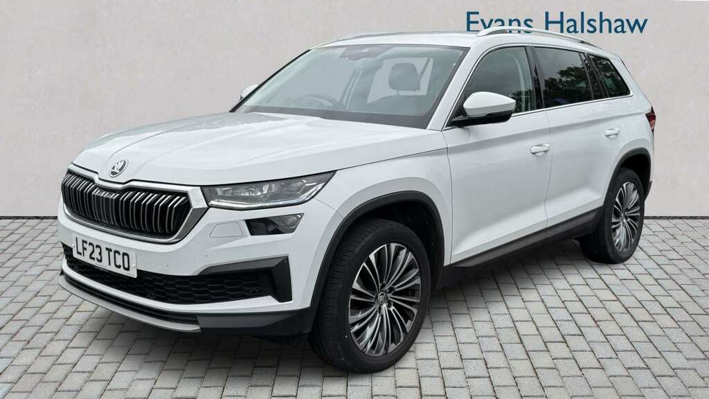 Skoda Kodiaq 1.5 Tsi Se L Executive Dsg 7 Seat 2023 LF23TCO White #3