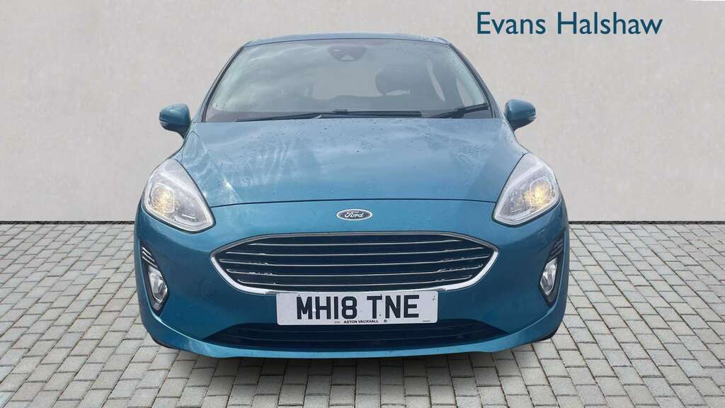 Ford Fiesta 1.0 Ecoboost Zetec 2018 MH18TNE Blue #4