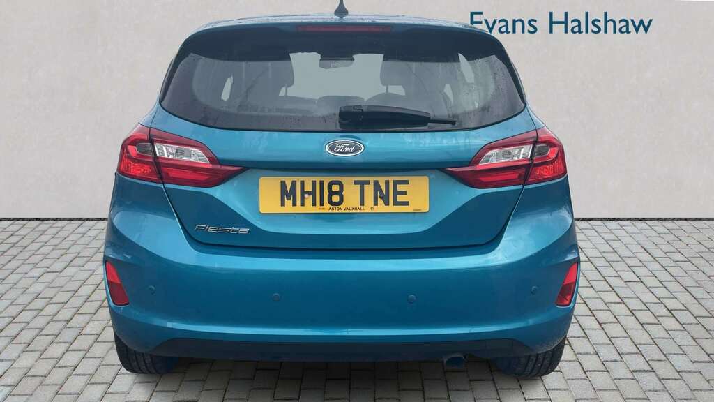 Ford Fiesta 1.0 Ecoboost Zetec 2018 MH18TNE Blue #3