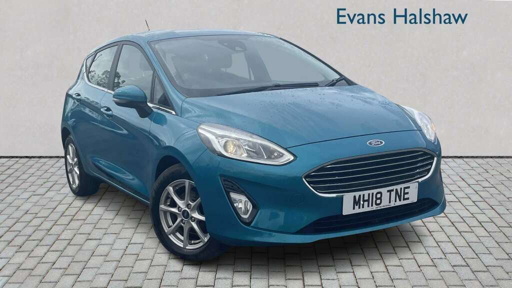 Ford Fiesta 1.0 Ecoboost Zetec 2018 Blue