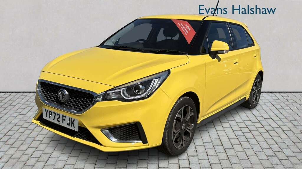 MG MG3 1.5 Vti-tech Exclusive Navigation 2022 YP72FJK Yellow #2