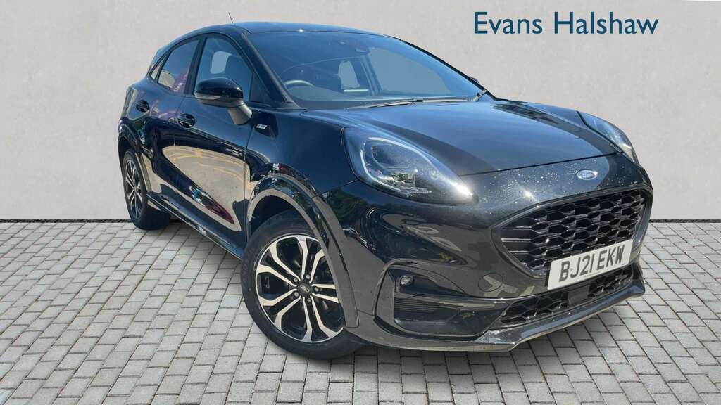 Ford Puma 1.0 Ecoboost Hybrid Mhev St-line 2021 Black