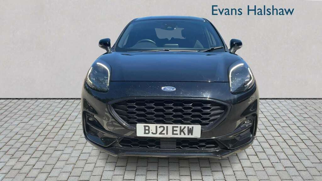 Ford Puma 1.0 Ecoboost Hybrid Mhev St-line 2021 BJ21EKW Black #5
