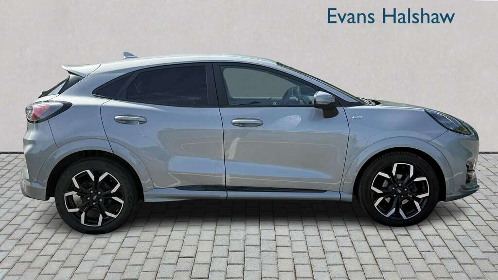Ford Puma 1.0 Ecoboost Hybrid Mhev 155 St-line X 2023 ML23VZW Silver #4