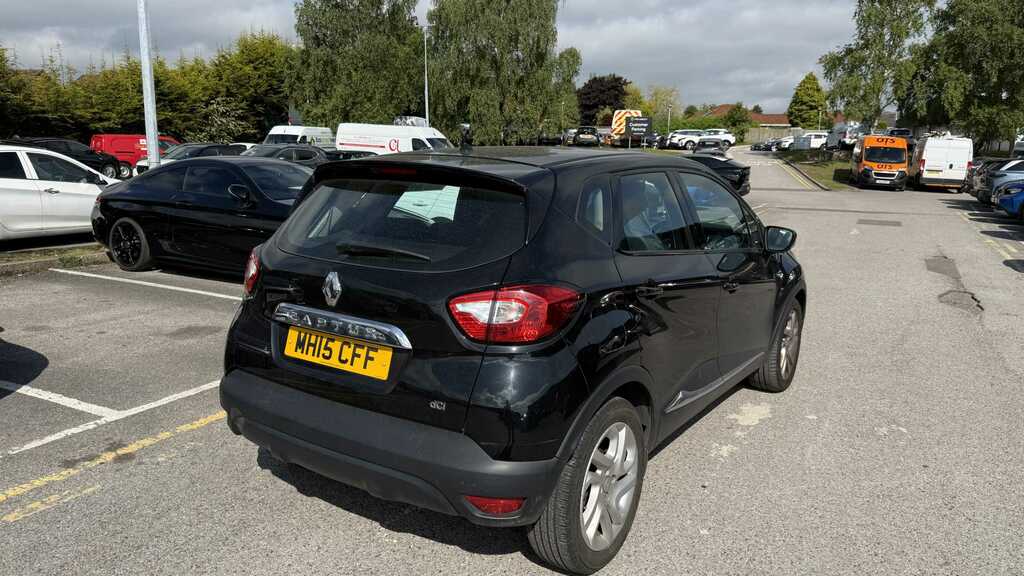 Renault Captur 1.5 Dci 90 Dynamique Nav 2015 MH15CFF Black #3