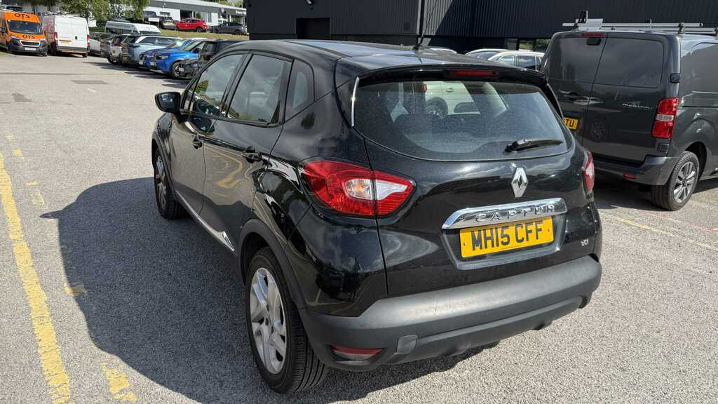 Renault Captur 1.5 Dci 90 Dynamique Nav 2015 MH15CFF Black #4
