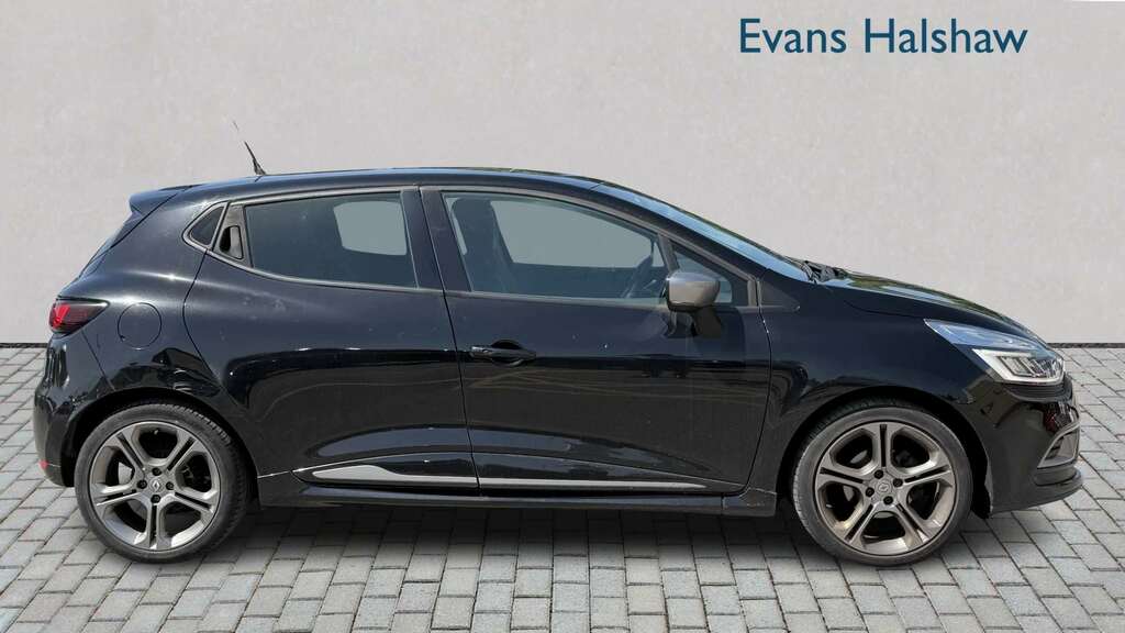 Renault Clio 0.9 Tce 90 Gt Line 2018 HV68WSJ Black #3