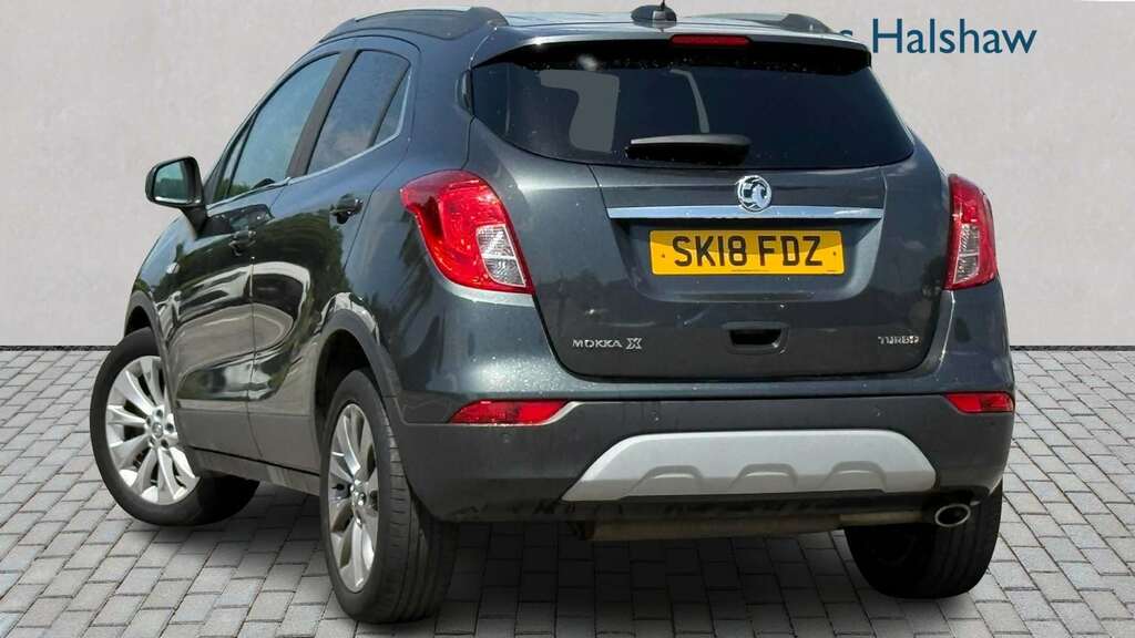 Vauxhall Mokka X 1.4T Elite Nav 2018 SK18FDZ Grey #2