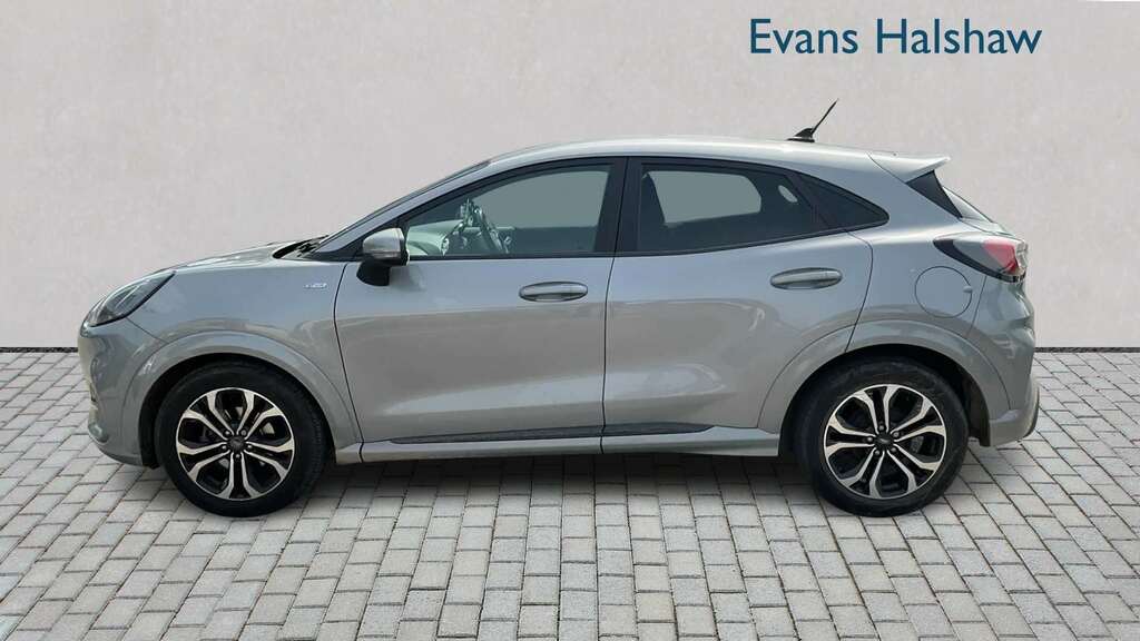 Ford Puma 1.0 Ecoboost Hybrid Mhev St-line 2021 PF21OSK Silver #3