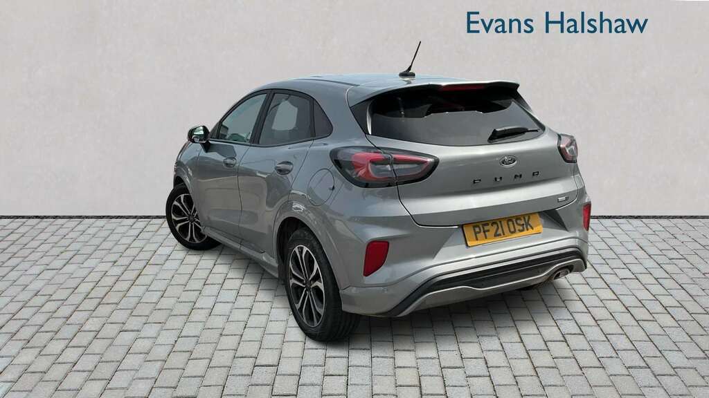 Ford Puma 1.0 Ecoboost Hybrid Mhev St-line 2021 PF21OSK Silver #2