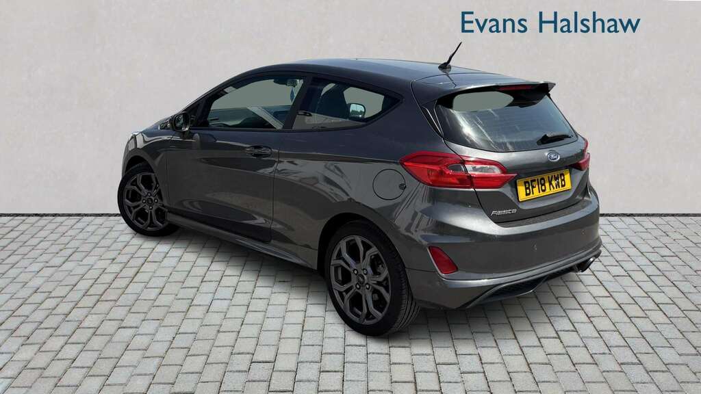 Ford Fiesta 1.0 Ecoboost 140 St-line 2018 R31DAW Grey #2