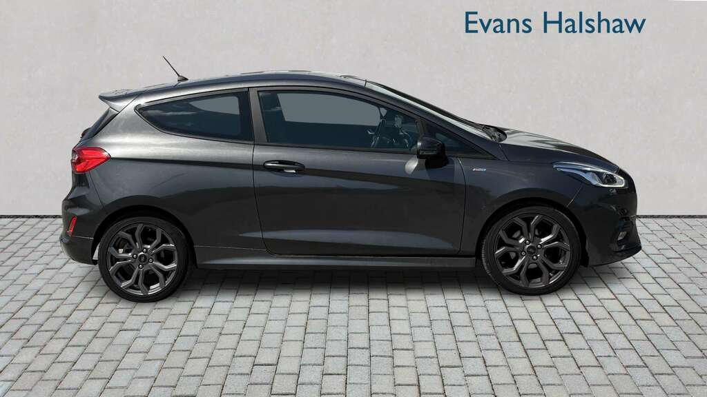 Ford Fiesta 1.0 Ecoboost 140 St-line 2018 R31DAW Grey #3