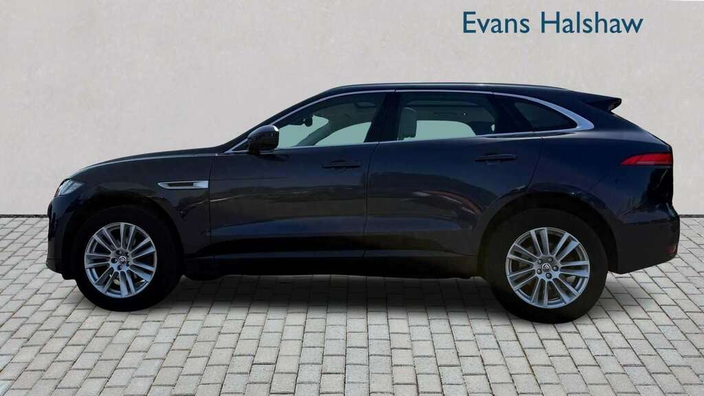 Jaguar F-Pace 2.0D Portfolio Awd 2017 KT17VVD Blue #5