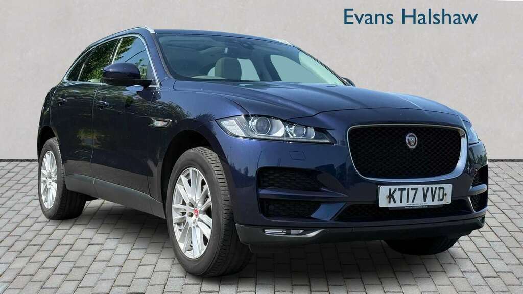 Jaguar F-Pace 2.0D Portfolio Awd 2017 Blue