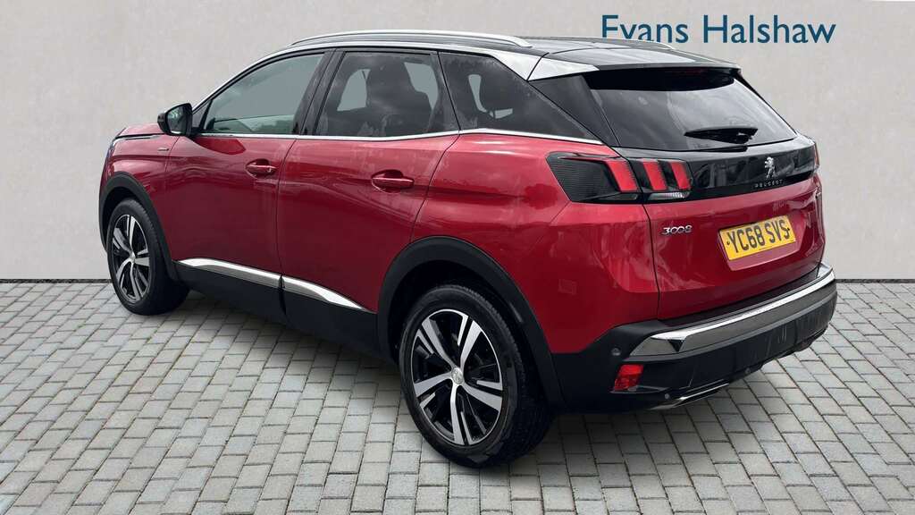 Peugeot 3008 1.2 Puretech Gt Line 2018 Red