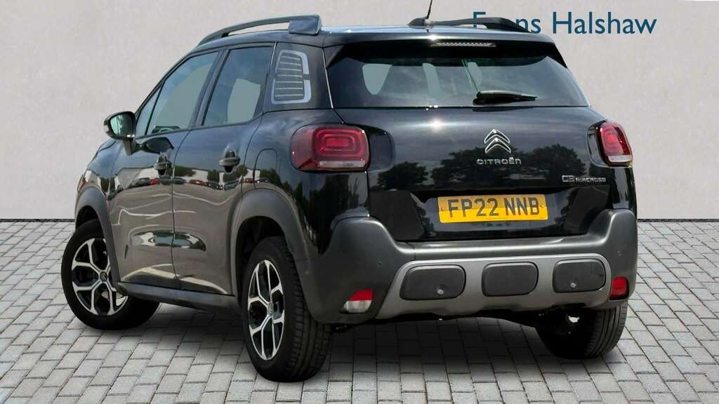 Citroen C3 Aircross 1.2 Puretech 130 Shine Eat6 2022 FP22NNB Black #2