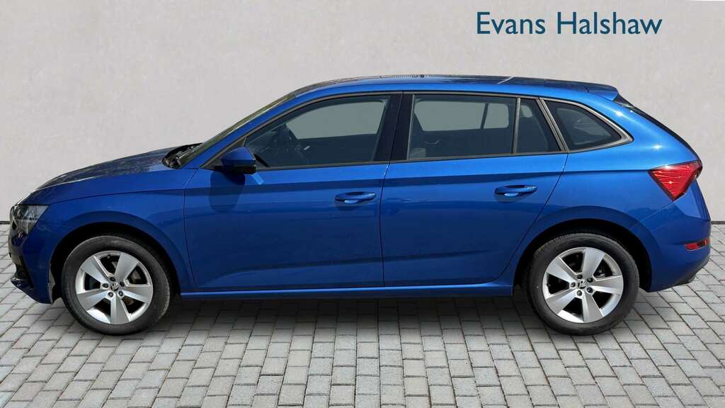 Skoda Scala 1.5 Tsi Se 2021 Blue #4