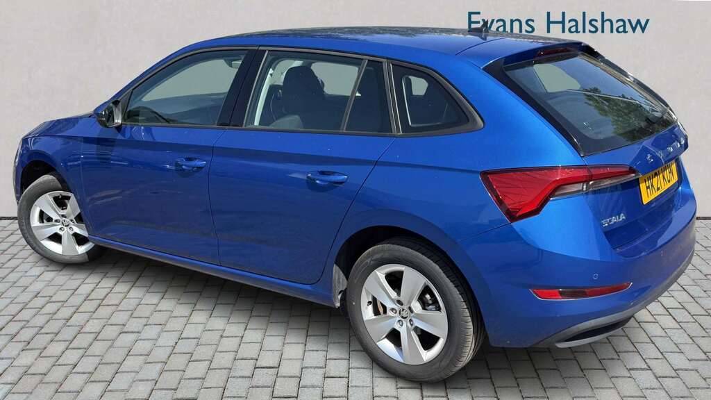 Skoda Scala 1.5 Tsi Se 2021 Blue #2