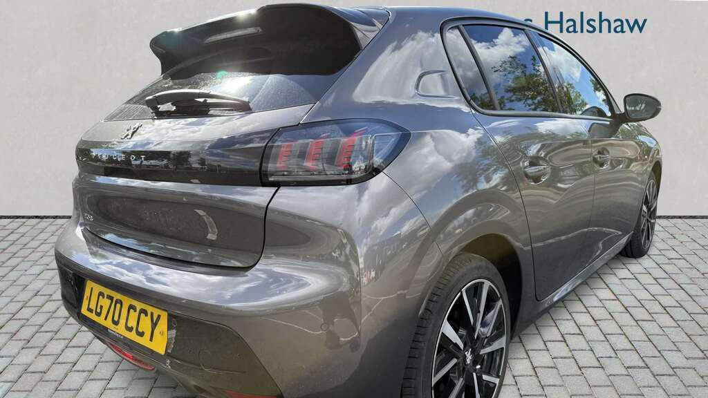 Peugeot 208 1.2 Puretech 100 Allure Premium Eat8 2020 LG70CCY Grey #2