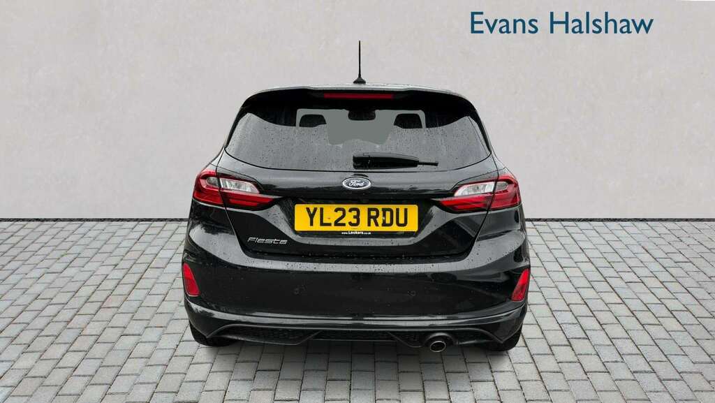 Ford Fiesta 1.0 Ecoboost St-line X 2023 YL23RDU Black #4