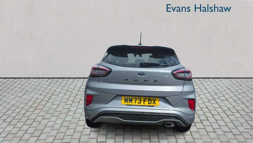 Ford Puma 1.0 Ecoboost Hybrid Mhev St-line 2023 MM73FDX Silver #4