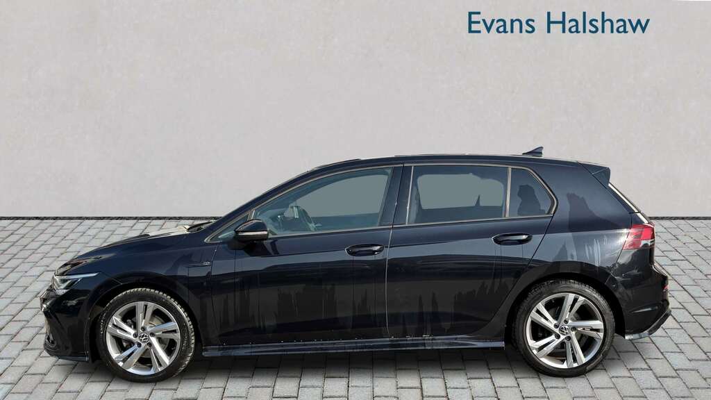 Volkswagen Golf 1.5 Tsi 150 R-line 2021 PK21TFZ Black #3