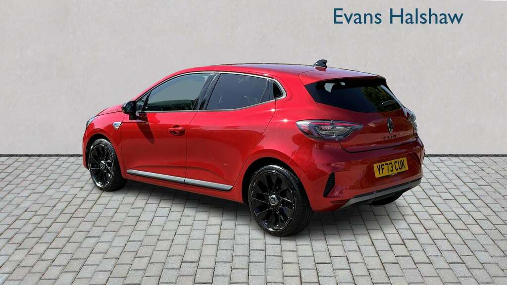 Renault Clio 1.6 E-tech Full Hybrid 145 Esprit Alpine YF73CUK Red #5