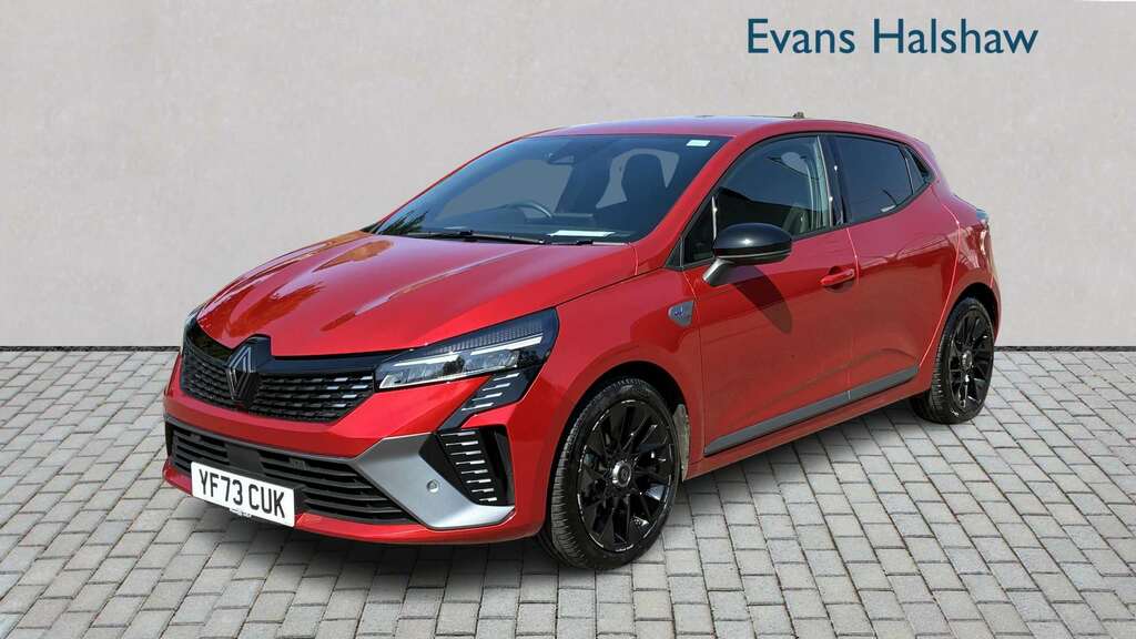 Renault Clio 1.6 E-tech Full Hybrid 145 Esprit Alpine YF73CUK Red #3