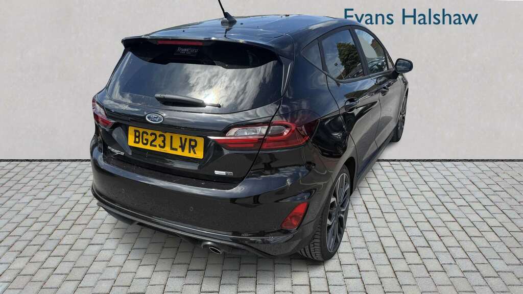 Ford Fiesta 1.0 Ecoboost Hybrid Mhev 125 St-line X 2023 BG23LVR Black #3