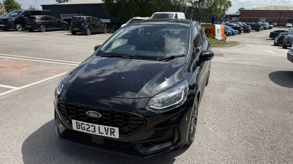 Ford Fiesta 1.0 Ecoboost Hybrid Mhev 125 St-line X 2023 BG23LVR Black #2