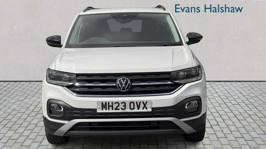 Volkswagen T-Cross 1.0 Tsi 110 Black Edition 2023 MH23OVX White #3